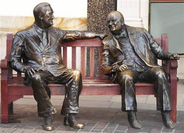 Winston Churchill and Franklin